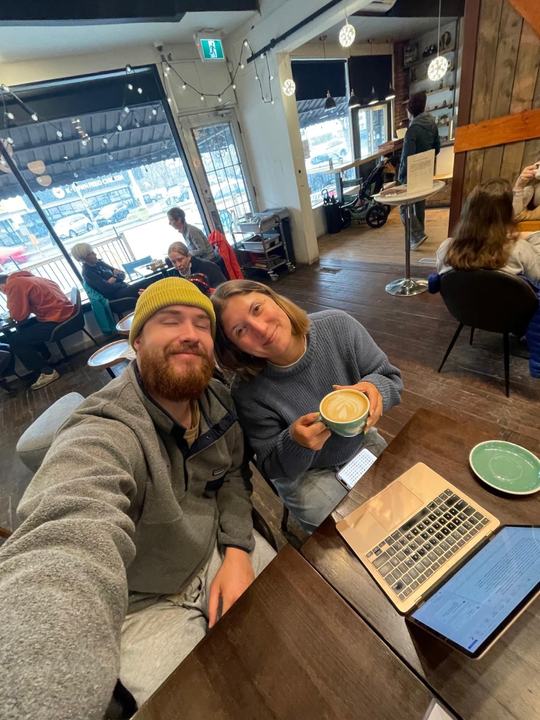Olivia Elser's visit to Sought x Found Coffee Roasters (Centre St)