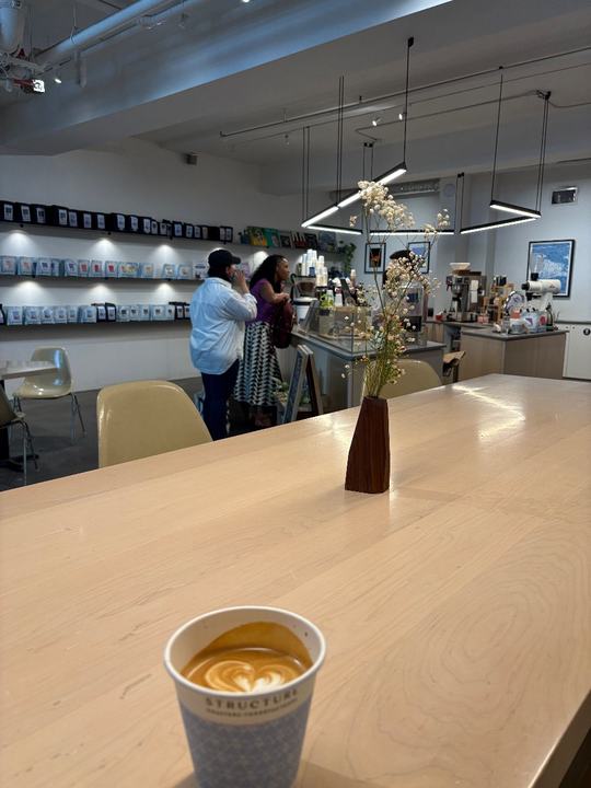 Chriszim's visit to Structure Roasters