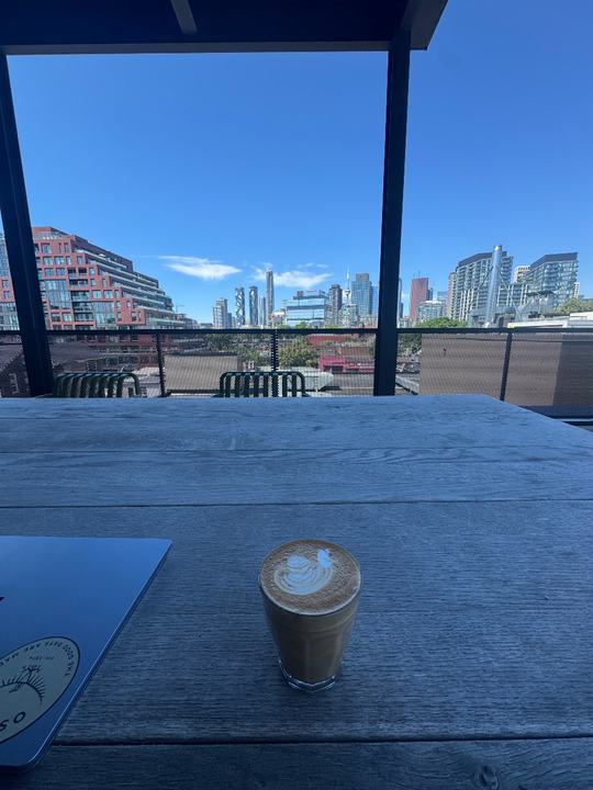 Great cup with a great view