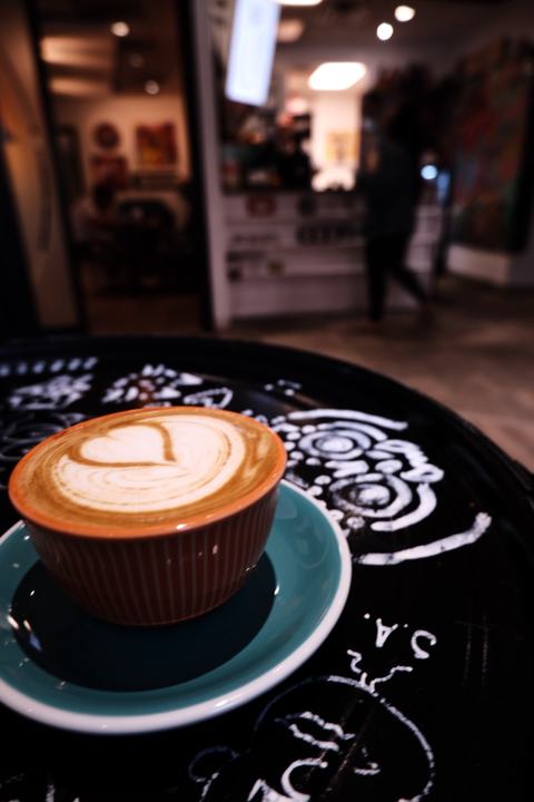 Jordan Canham's visit to Ahh!!! Coffee