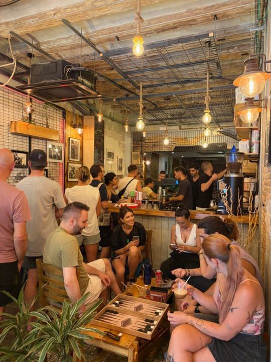 Greek inspired coffee shop - Barcelona