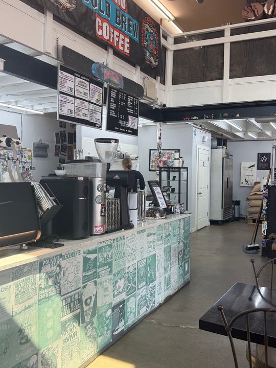 Jordan Canham's visit to Anarchy Coffee Roasters