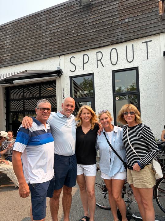 Barb Canham's visit to Sprout Bread