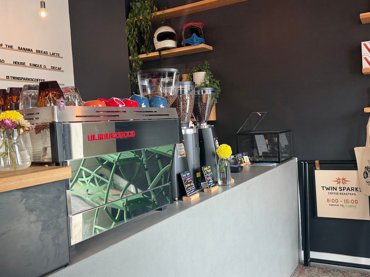 Twin Sparks Coffee Roasters, Kelowna