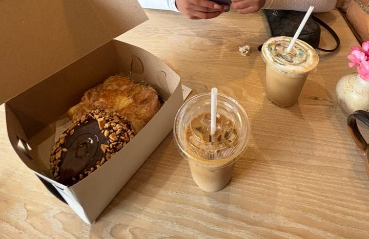 lexy's visit to Cafe Baffico - Sourdough Doughnuts + Pizza