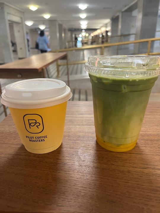 Caffeine and a sweet treat